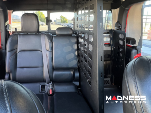 Jeep Gladiator Cargo Rack - Rear Seat - Rock Slide Engineering - `20-`25